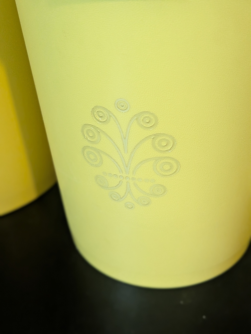 Tupperware Vintage 70's Daffodil Yellow Servalier Nesting Canister Set W/Lids - Picture 13 of 13